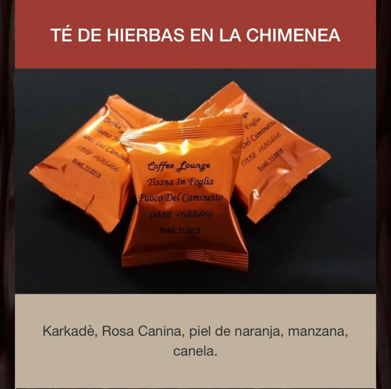 Capsulas Espresso Point Tè de Hierbas Fuego de la chiminea 50 por caja envio desde Espana
