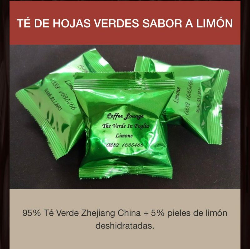 Capsulas Espresso Point Tè Verde Limon 50 por caja envio desde Espana