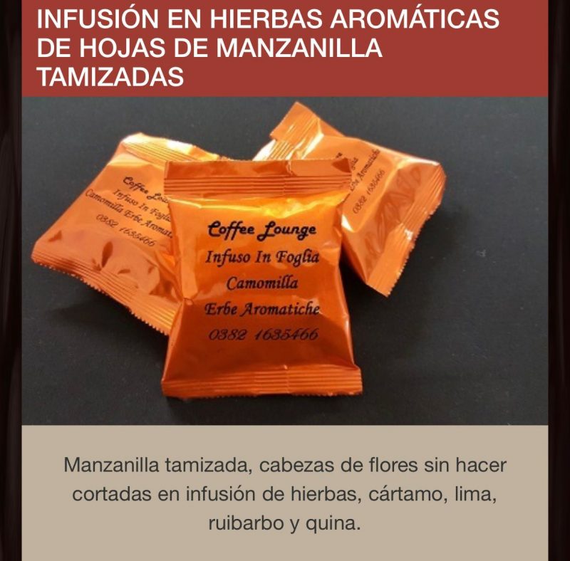 Capsulas Espresso point Infusion Manzanilla y hierbas aromáticas 50 por caja envio desde Espana