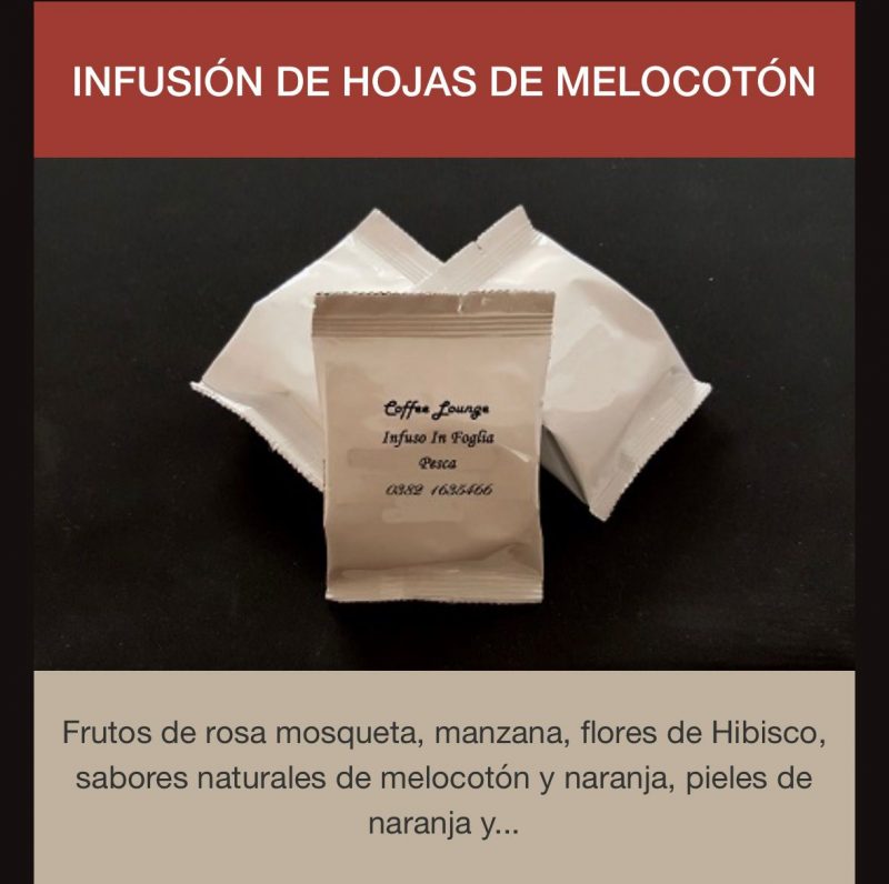 Capsulas Espresso Point Infusion Melocotón 50 por caja envio desde Espana