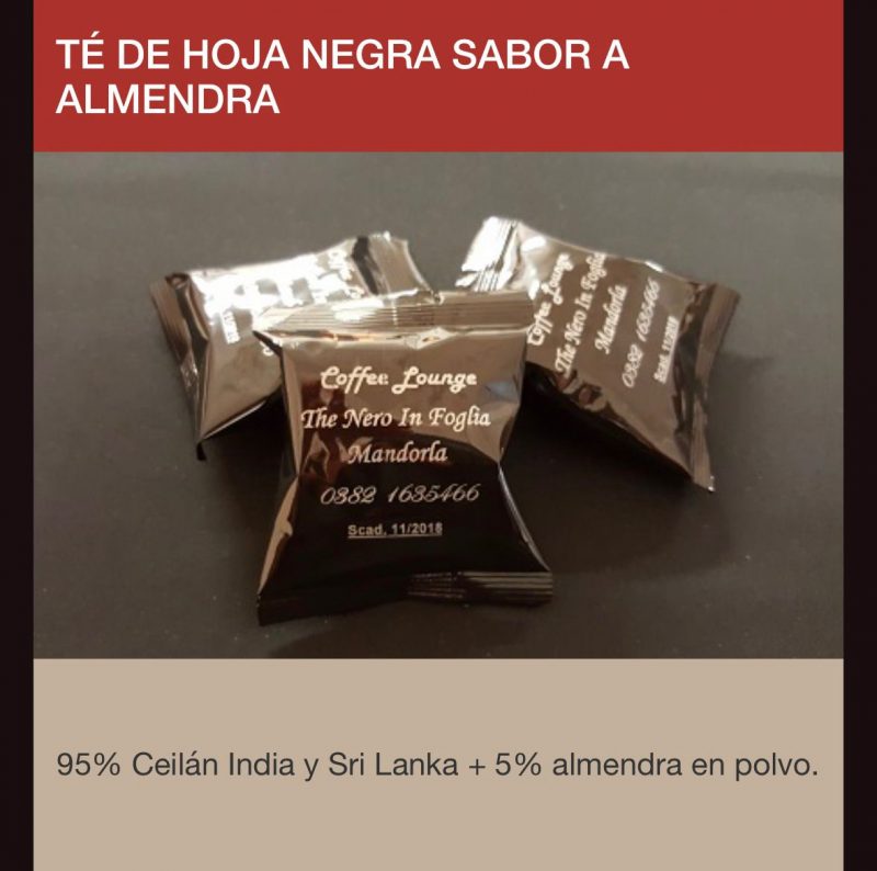 Capsulas Espresso Point Tè Negro Almendra 50 por caja envio desde Espana