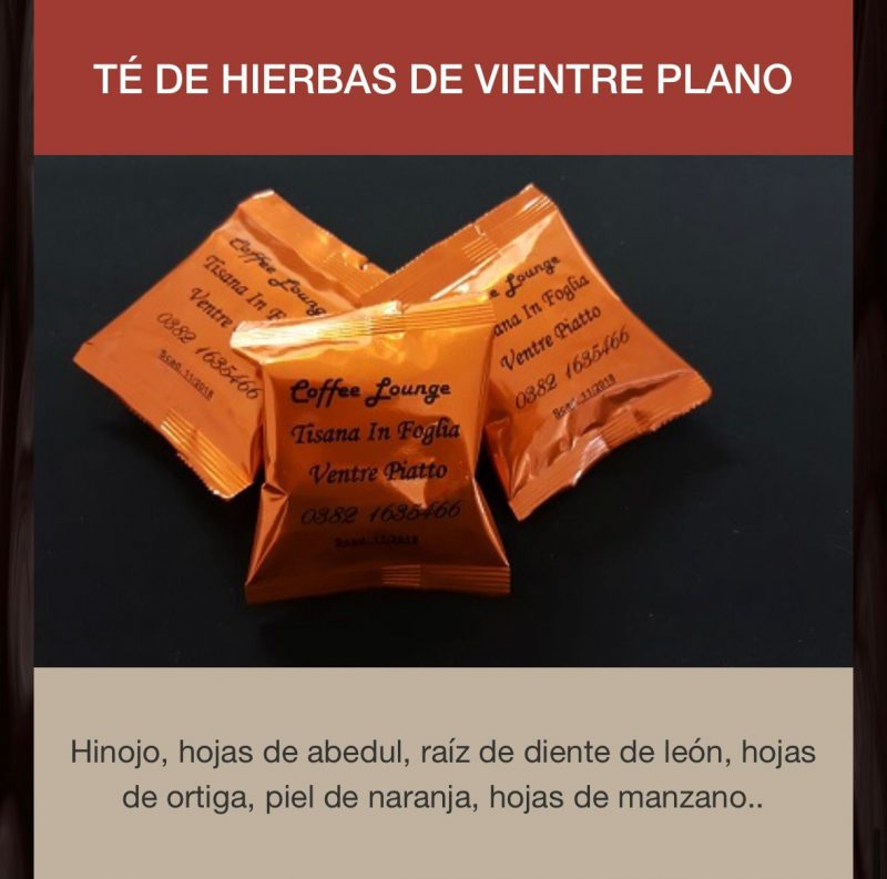 Capsulas Espresso point Tè de Hierbas Vientre plano 50 por caja envio desde Espana