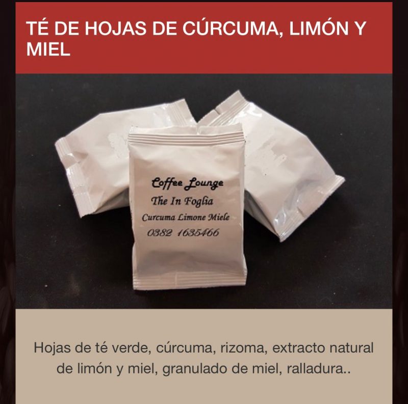 Capsulas Espresso Point Tè Verde Cúrcuma, Limón y Miel 50 por caja envio desde Espana