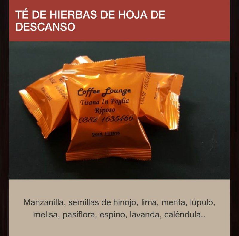 Capsulas Espresso Point Tè de Hierbas del descanso 50 por caja envio desde Espana