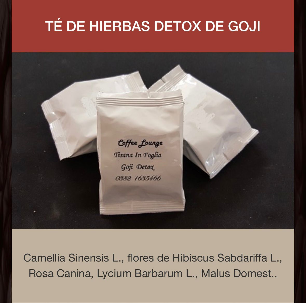 Capsulas Espresso Point Bayas de Goji Detox 50 por caja envio desde Espana