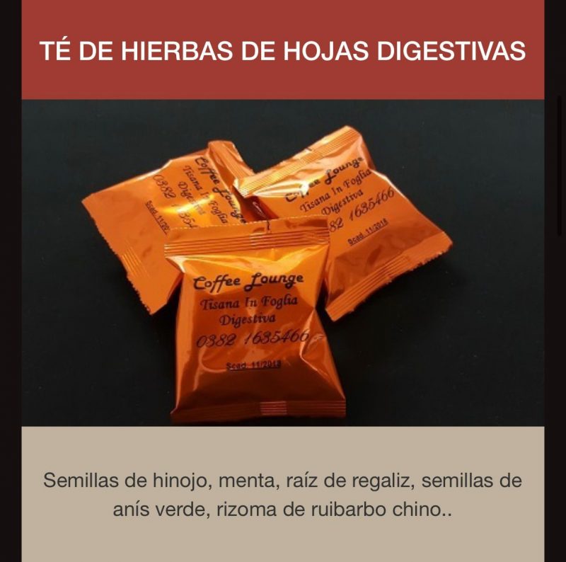 Capsulas Espresso Point Tè de Hierbas Digestiva 50 por caja envio desde Espana
