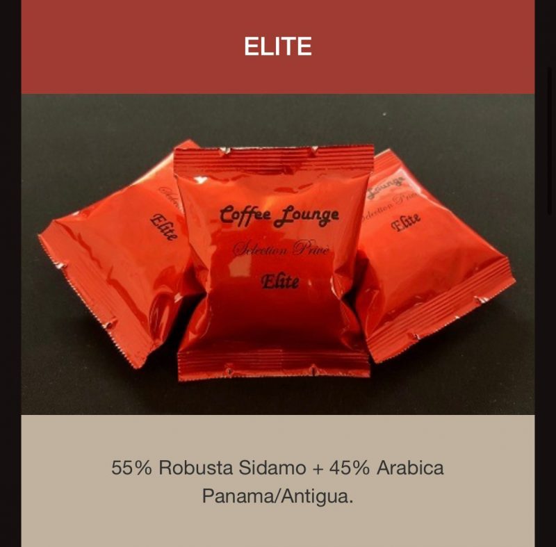 Cápsulas Espresso Point Elite 100 por caja envio desde Espana