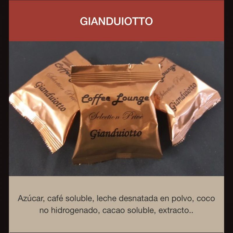 Cápsulas Espresso Point Gianduiotto 50 por caja envio desde Espana