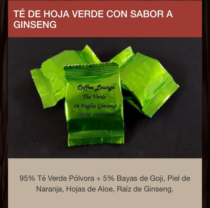 Capsulas Espresso Point Tè Verde Ginseng 50 por caja envio desde Espana