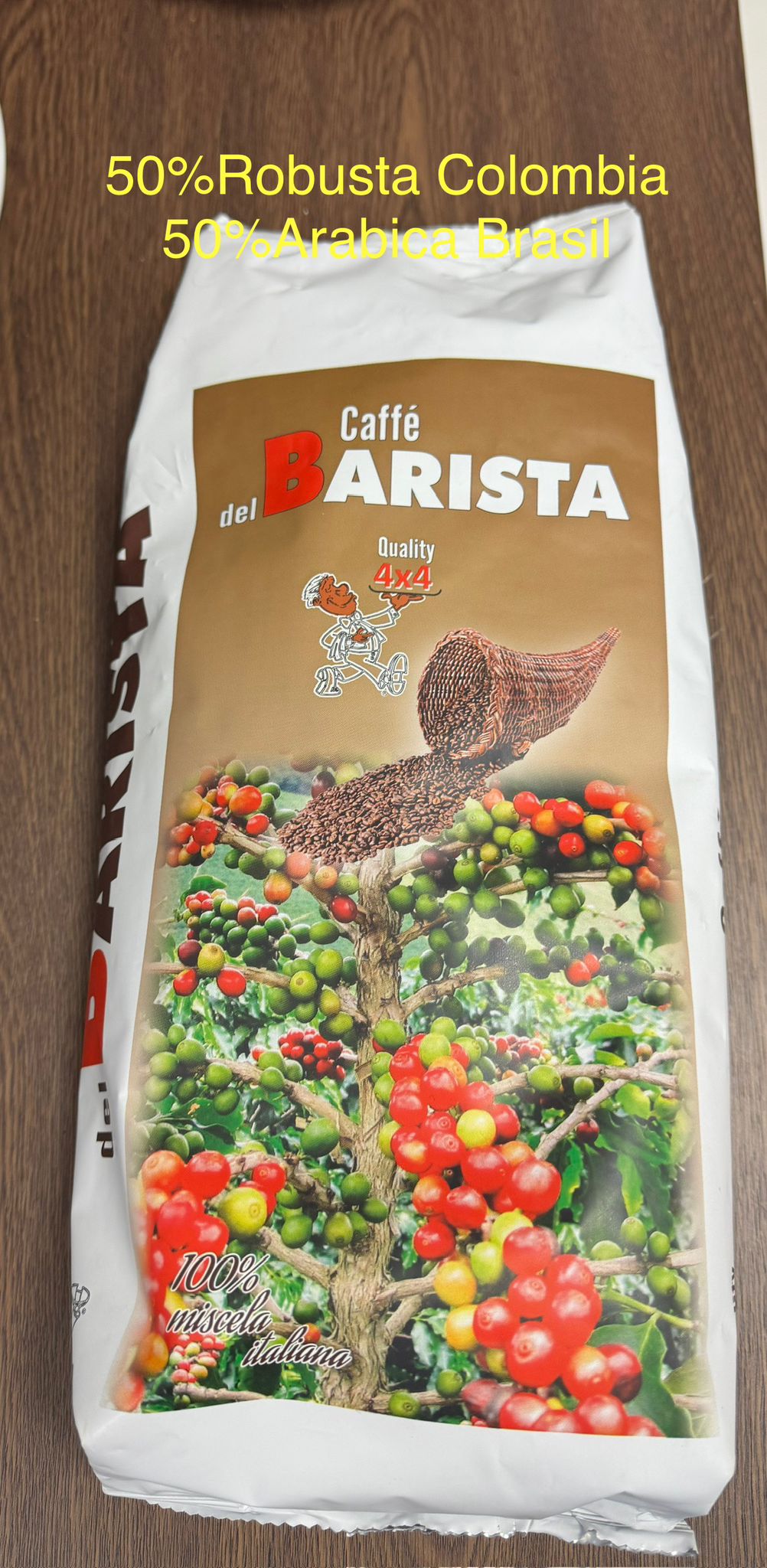 Café en grano Barista 1kg envio desde Espana
