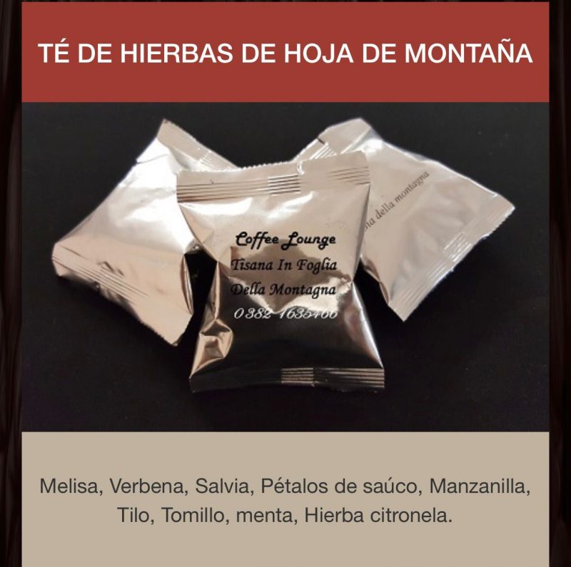 Capsulas Espresso point Tè de Hierbas de la Montaña 50 por caja envío desde Espana