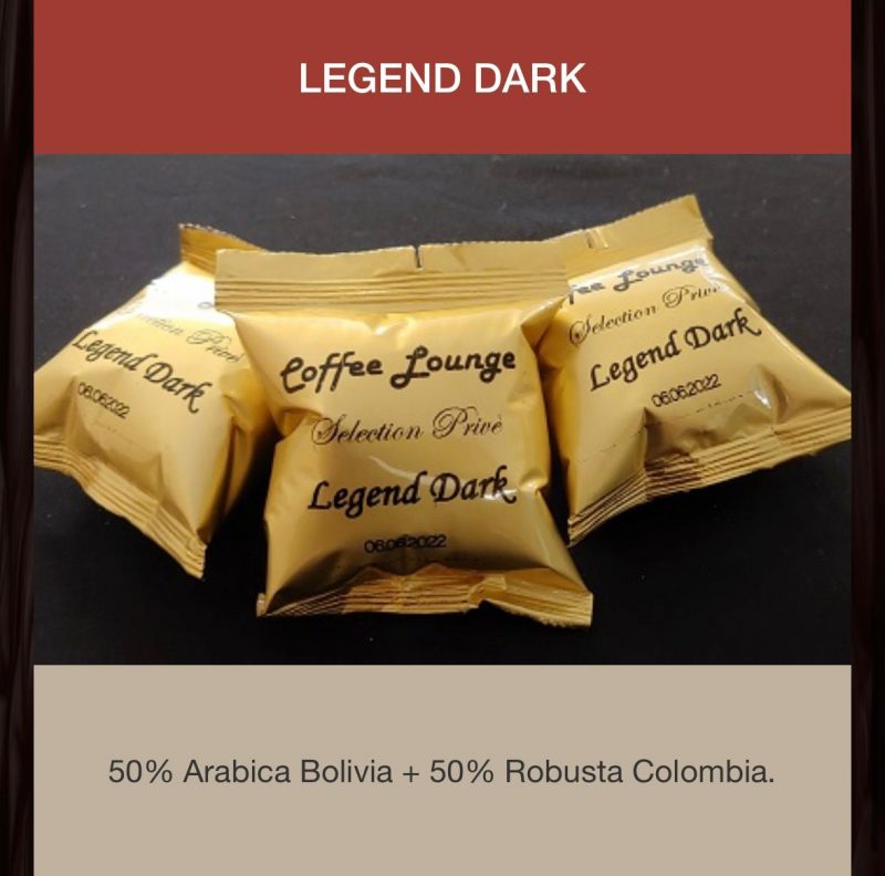 Cápsulas Espresso Point Legend Dark 100 por caja envio desde Espana