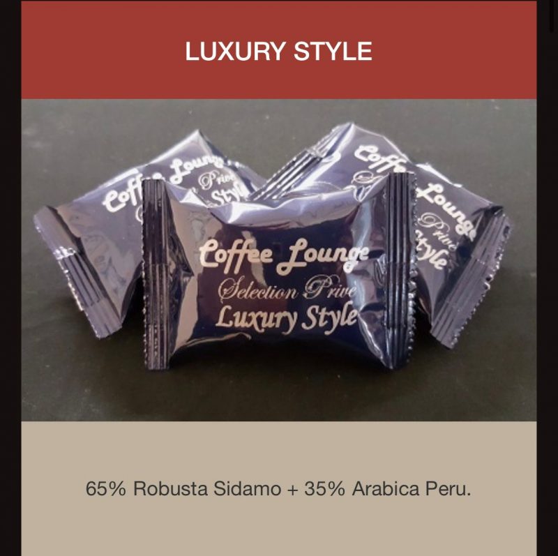 Capsulas Espresso Point Luxury Style 100 capsulas por caja envio desde Espana
