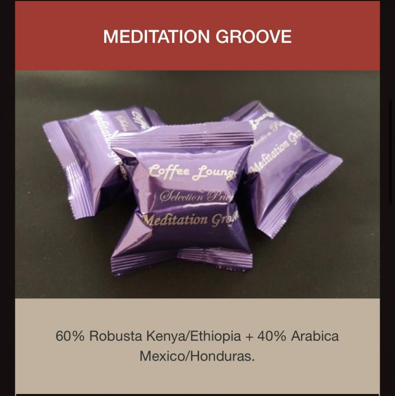 Capsulas Espresso Point Meditation Groove 100 por caja envio desde Espana