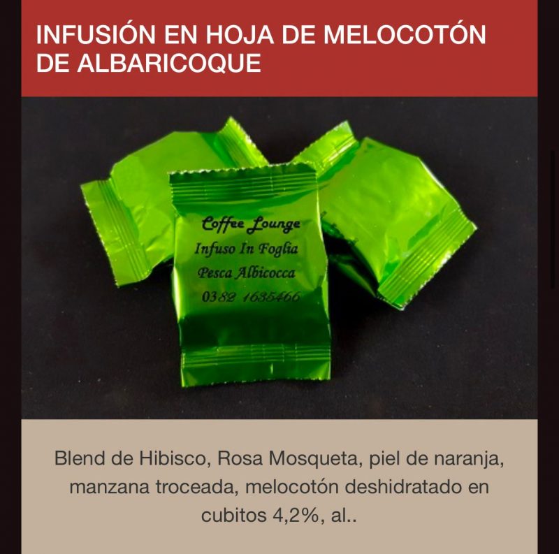 Capsulas Espresso point Infusion Albaricoque/Melocòton 50 por caja envio desde Espana