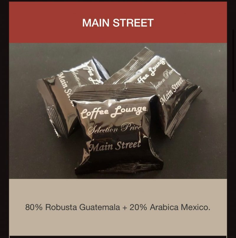 Capsulas Espresso point Mine Street 100 por caja envio desde Espana