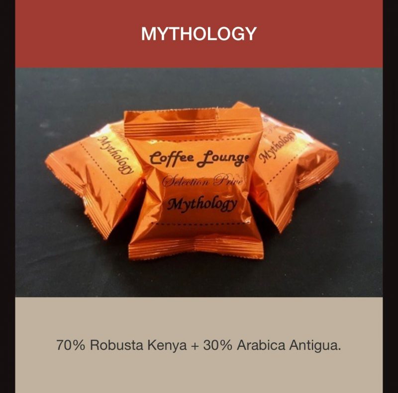 Capsulas Espresso point Mythology 100 por caja envio desde Espana