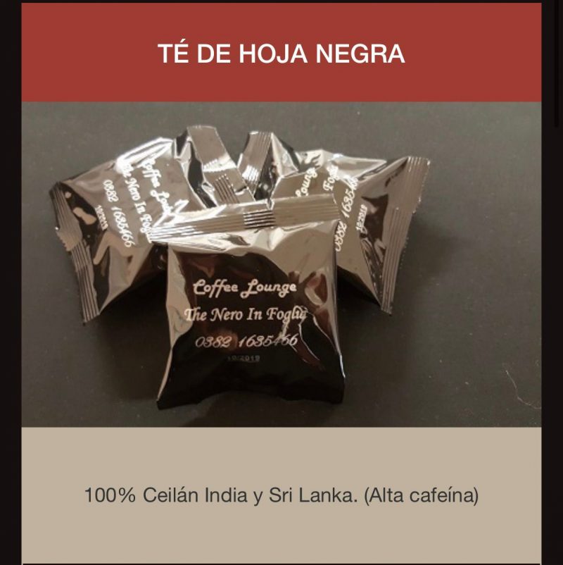 Capsulas Espresso Point Tè Negro 50 por caja envio desde Espana