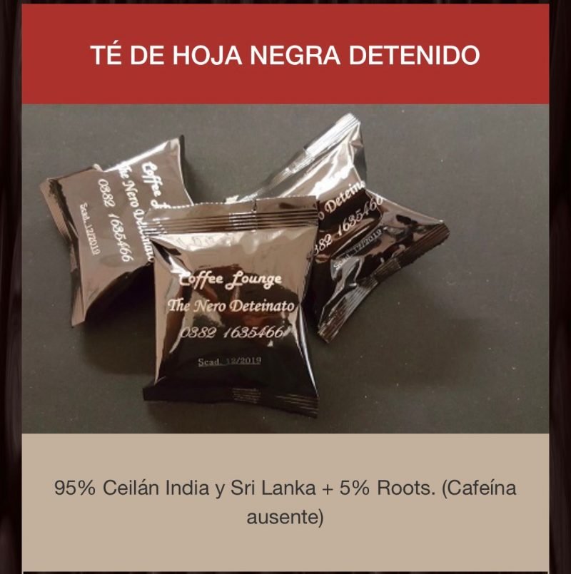 Capsulas Espresso point Tè Negro sin Teina 50 por caja envio desde Espana