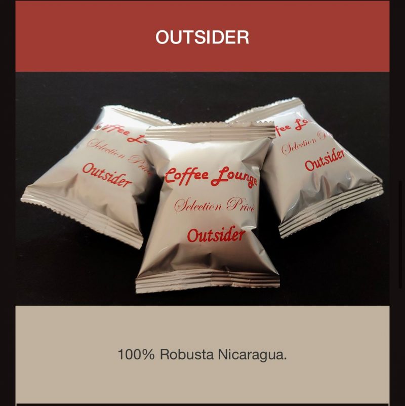 Capsulas Espresso point Outsider 100 por caja envio desde Espana