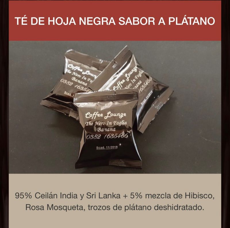 Capsulas Espresso Point Tè negro Platano 50 por caja envio desde Espana