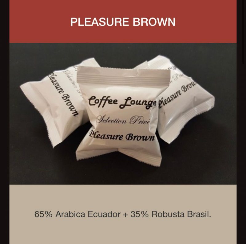Capsulas Espresso point Pleasure Brown 100 por caja envio desde Espana