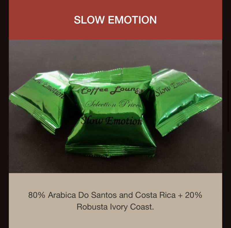 Capsulas Espresso Point Slow Emotion 100 poe caja envio desde Espana
