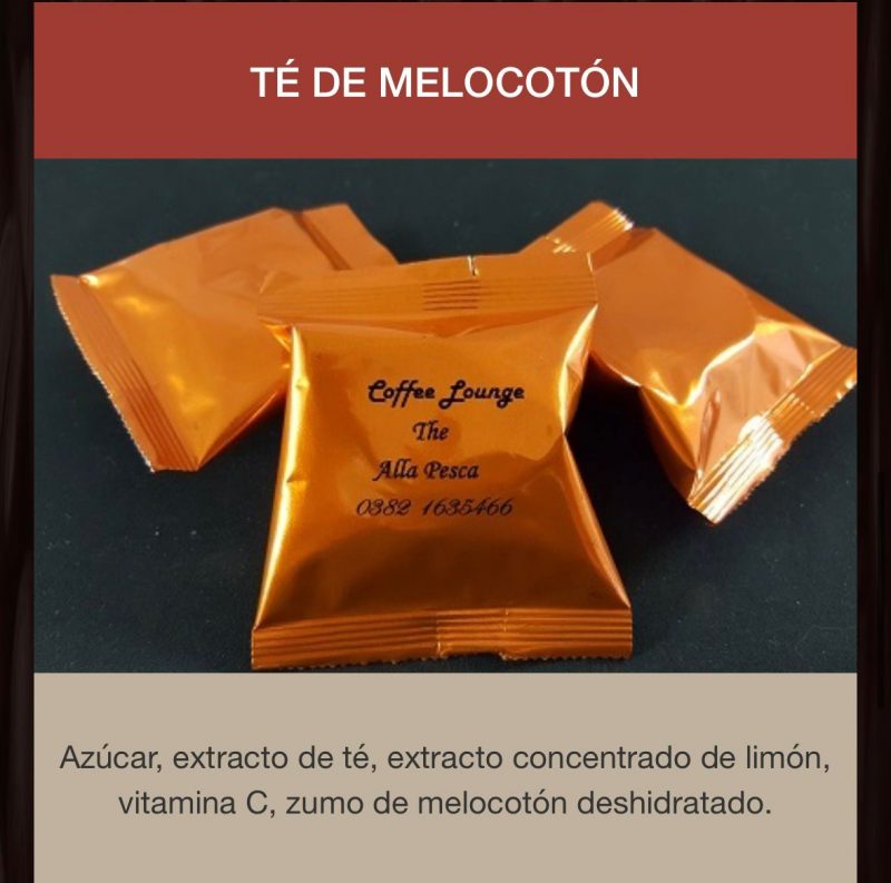 Capsulas Espresso Point Tè de Melocotón 50 por caja envio desde Espana
