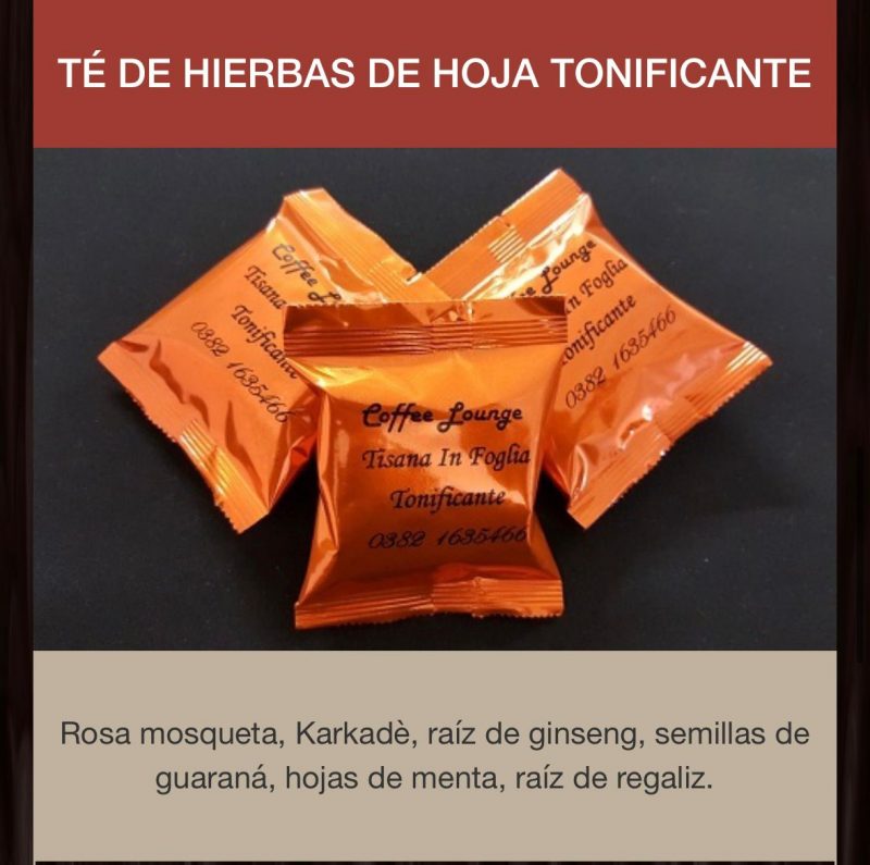 Capsulas Espresso point Tè de Hierbas Tonificante 50 por caja envio desde Espana