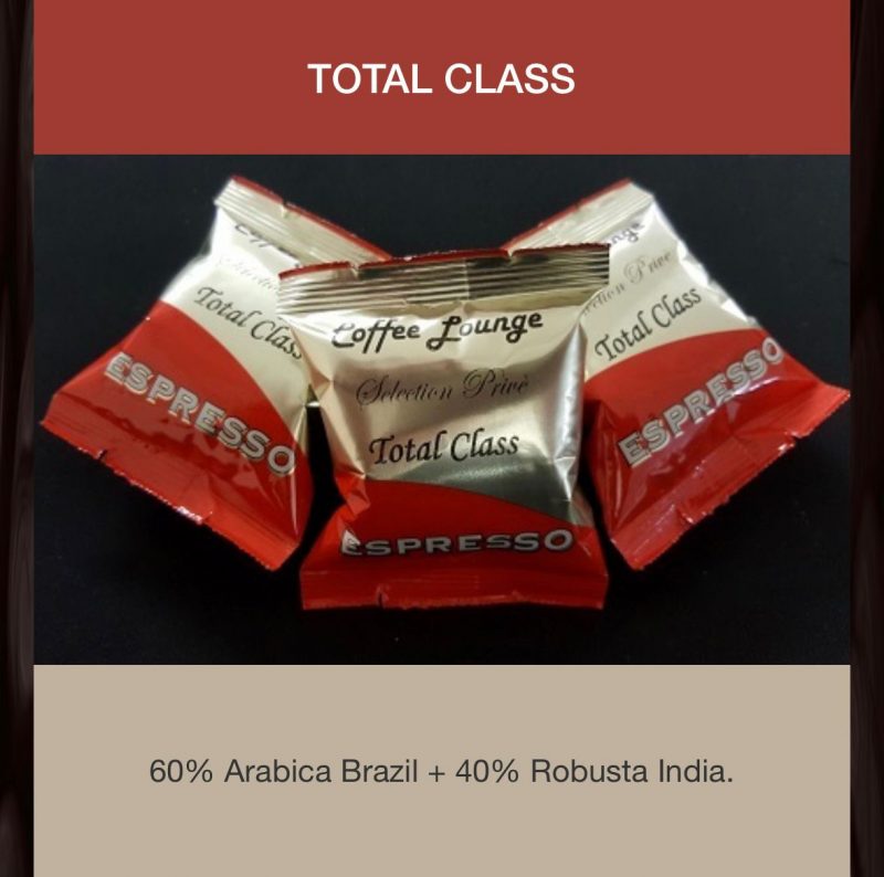 Cápsulas Espresso Point Total Class 100 caja envio desde Espana